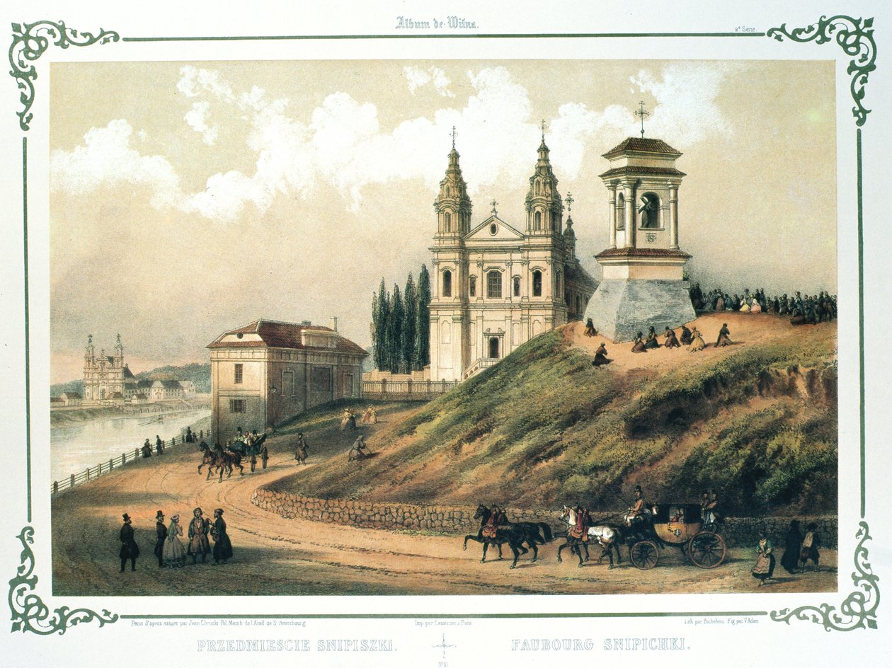 Vilnius environs: Snipiskes, från "A Book of Vilnius", av Jonas Kasimieras Vilcinskis av School Lithuanian