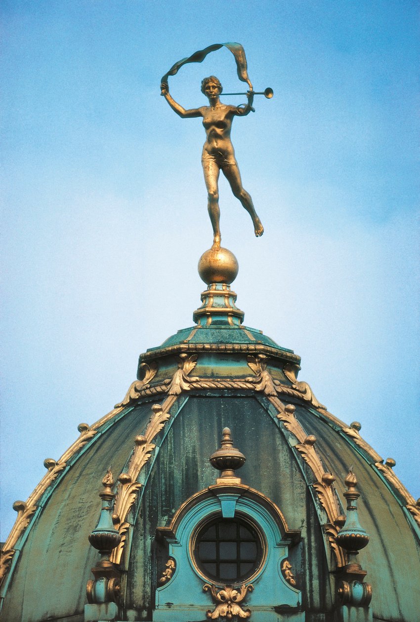 Belgien, Bryssel, Grand Place, Bread House detalj av R. and Smith Simkin