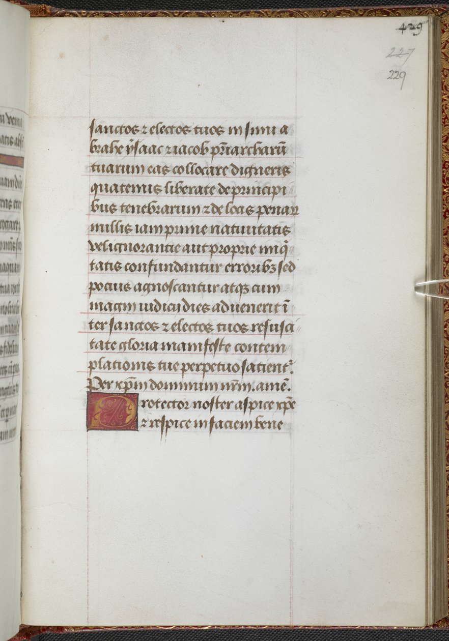 Kings 9, f.229r, Timbok, Use of Sarum ("Anne Boleyns Timbok") (pergament) av School Netherlandish