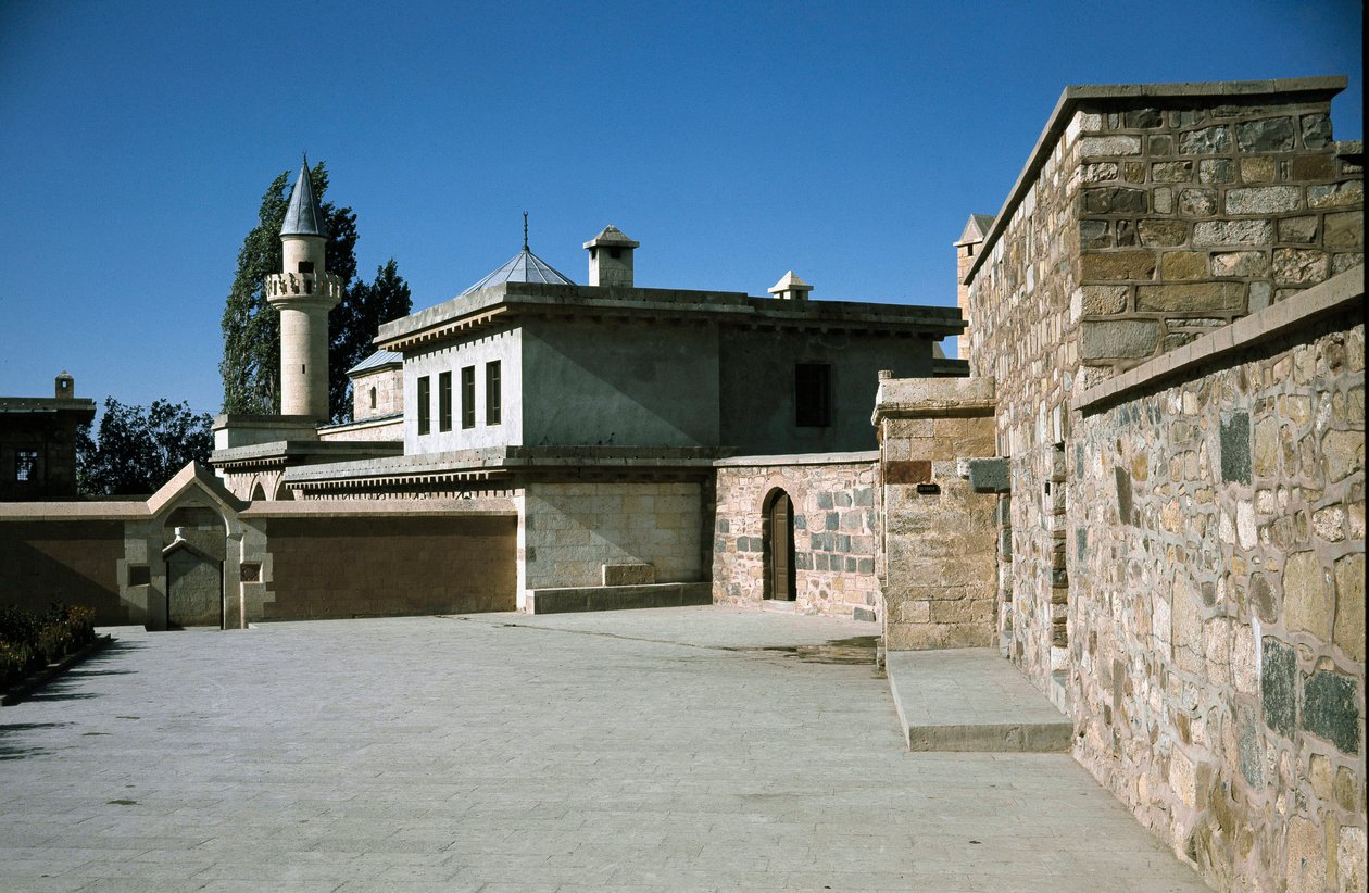 De virvlande dervischernas kloster av School Ottoman