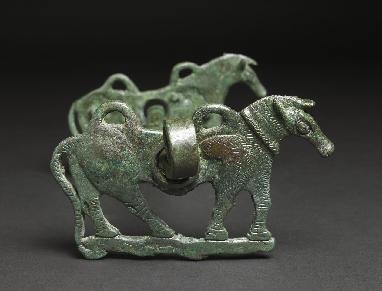 Hästbett, möjligen 900-700-talet f.Kr., Iran (brons) (se även 113753) av School Persian