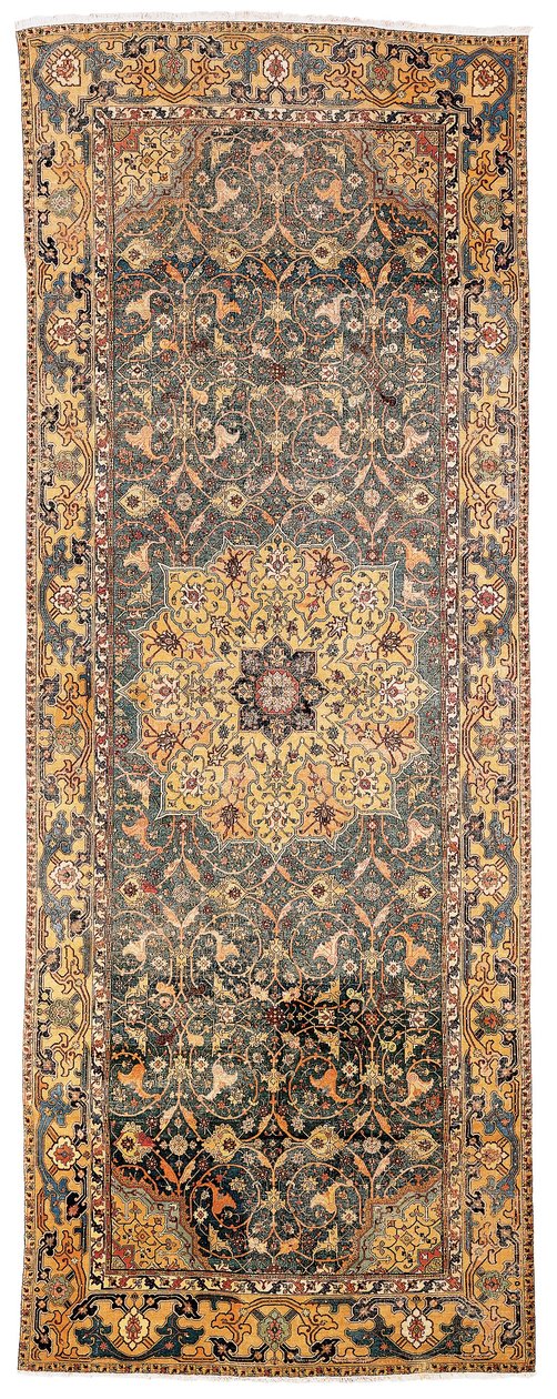 Medaljongmatta (textil) av School Persian