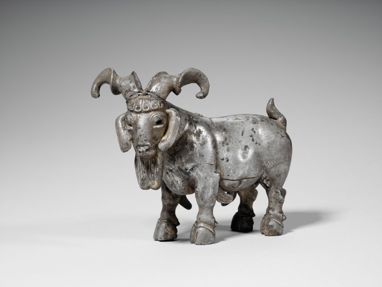 Bergsget, 3000 f.Kr. (silver) av School Persian