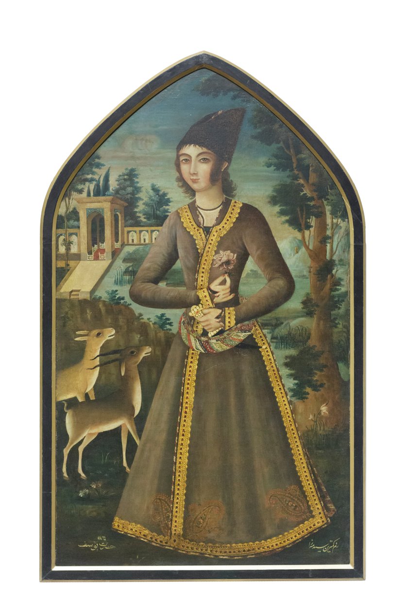 St Joseph, Seyyed Mirza (olja på duk) av School Qajar