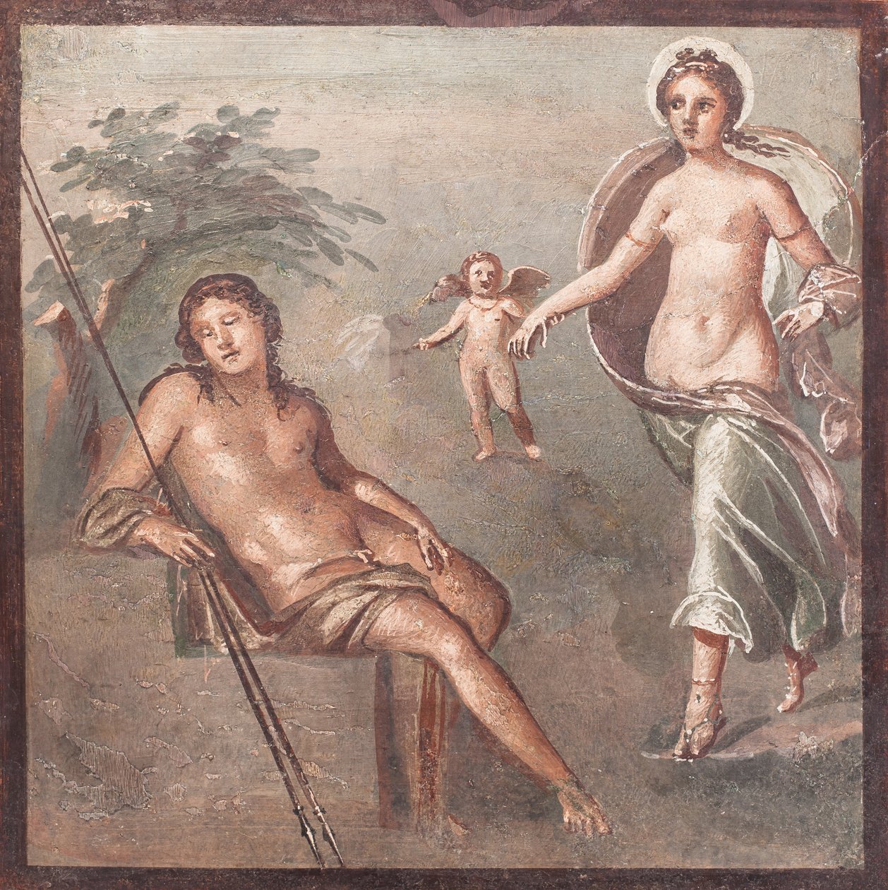 Endymion och Selene, Herculaneum av School Roman