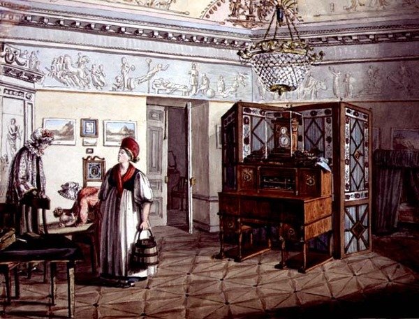 Nyklassisk plantskola i St. Petersburg av School Russian
