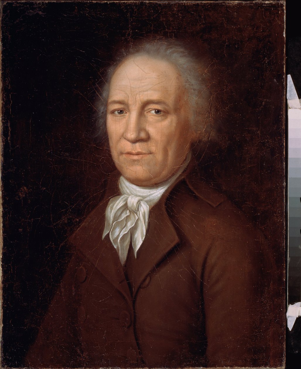 Porträtt av bonden Andrei Bolotov (1738-1833). Målning av en rysk mästare, olja på duk, sent 1700-tal. Statens historiska museum, Moskva. av School Russian