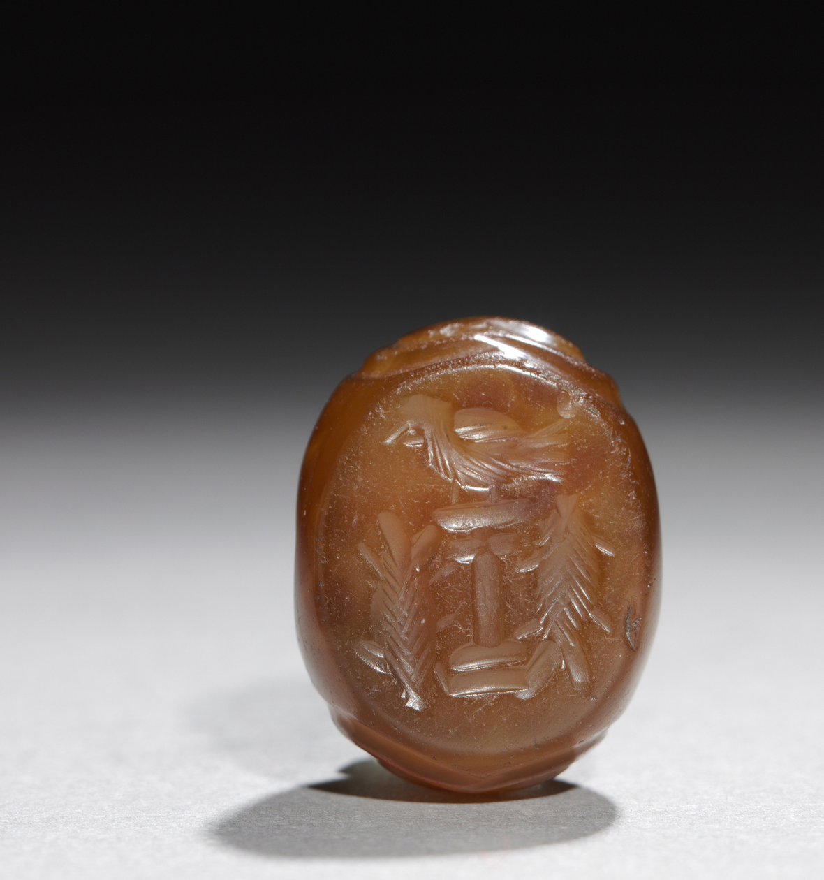 Eldaltares djuptryck, c.400 (kalcedon) av School Sasanian