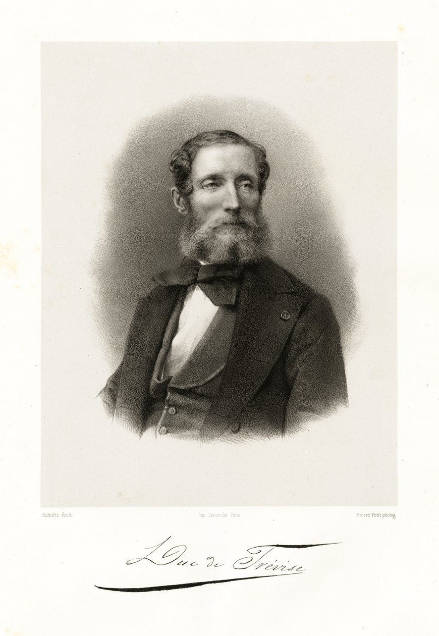 Napoleon Mortier av Treviso, 1865-66 av Schultz
