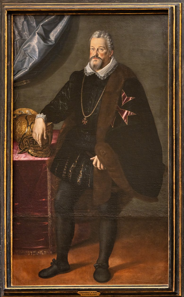 porträtt av Ferdinando de