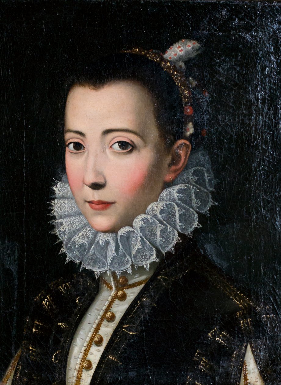 Porträtt av Felice Colonna Orsini av Scipione (1550-98) Pulzone