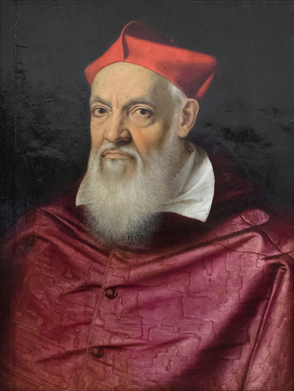 Porträtt av kardinal Giovanni Ricci av Scipione (1550 98) Pulzone