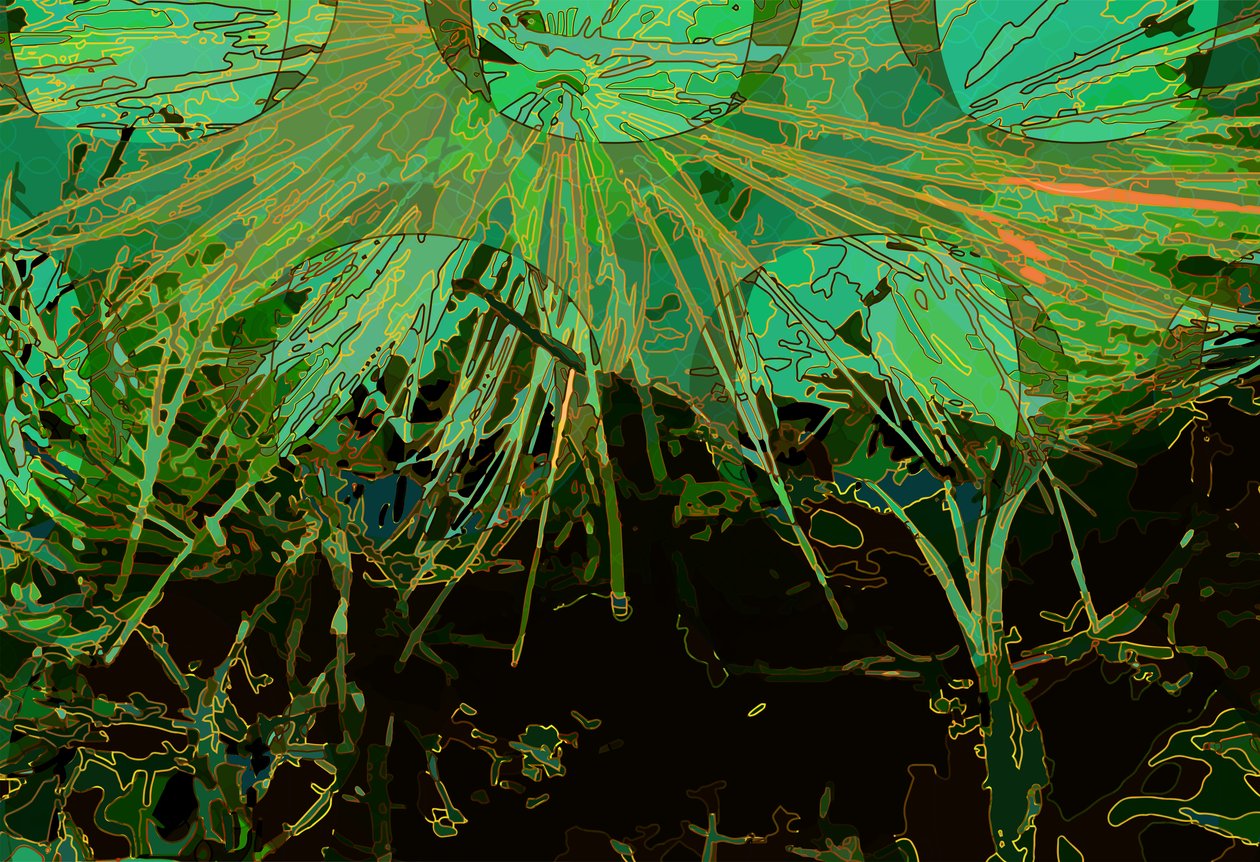 Kronärtskocka_abst_horz2 (digital) av Scott J. Davis