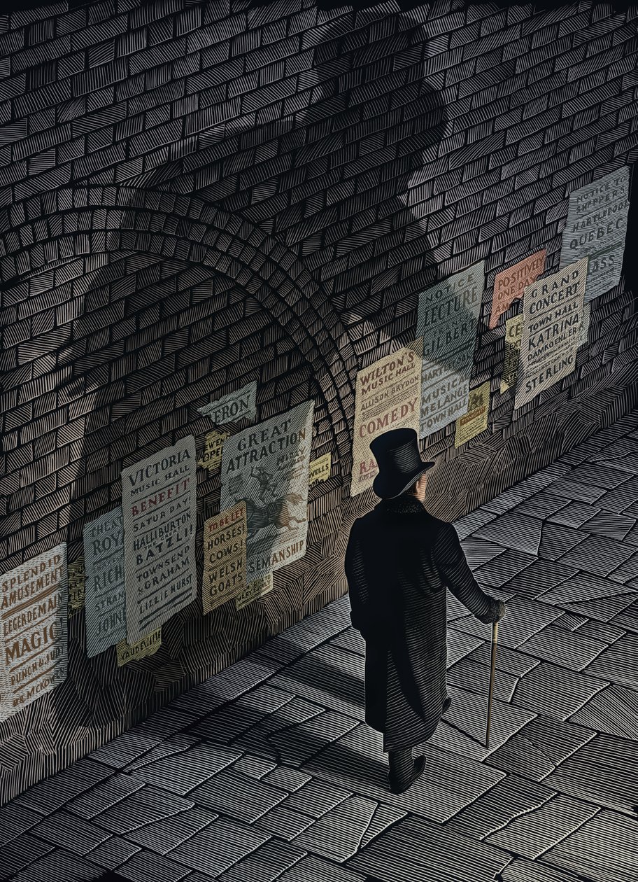 Jekyll  Hyde, 2011 (skrapkartong, färglagd digitalt) av Scott McKowen