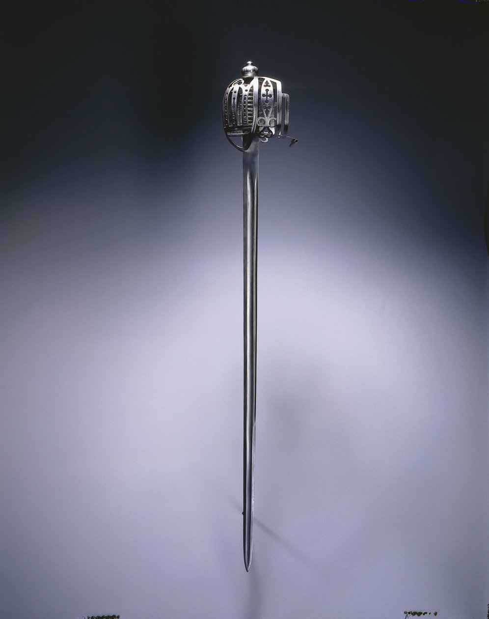 Basket-Hilt Broadsword, c.1740 av Scottish School