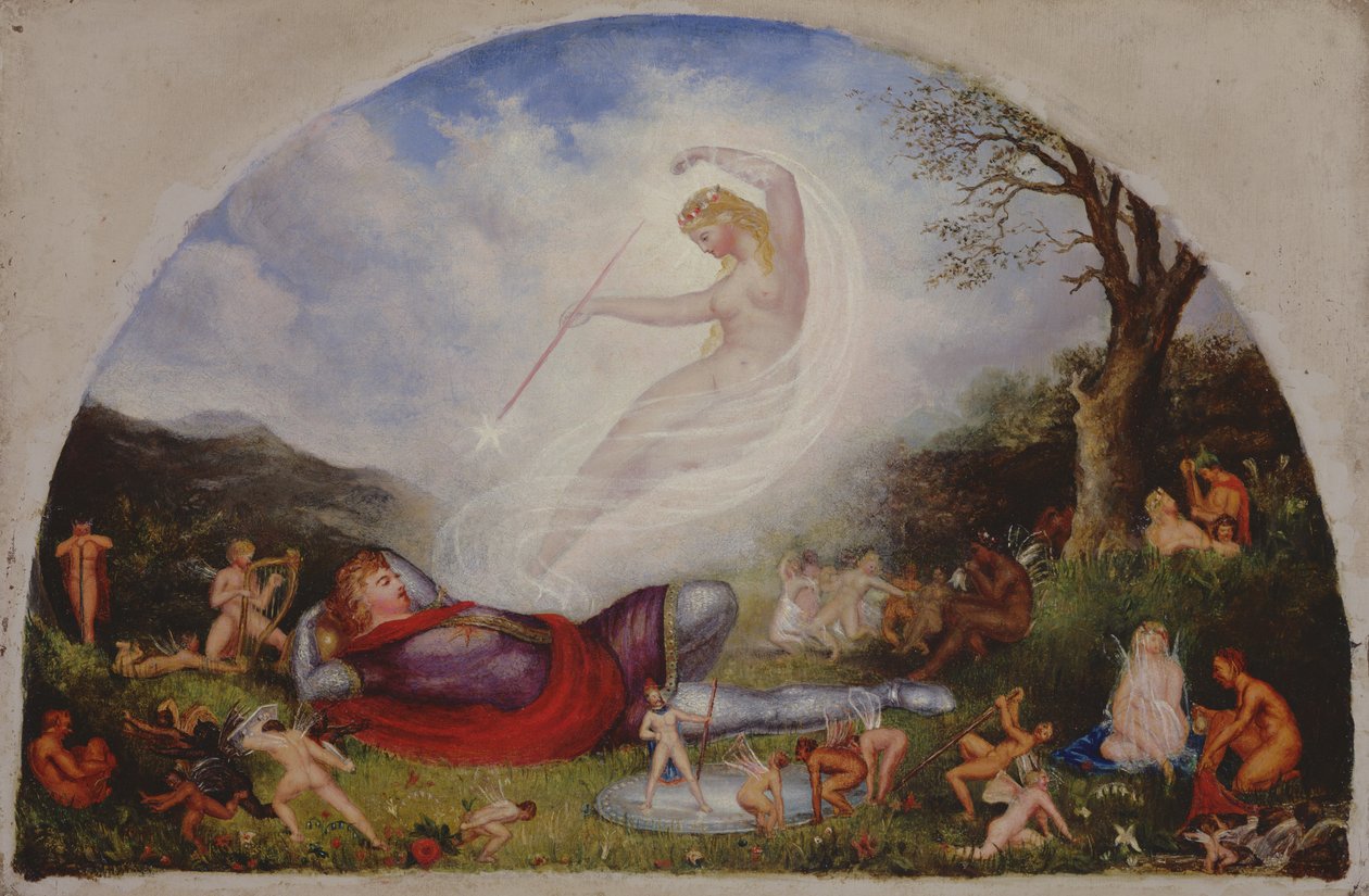 Prins Arthur och Fairy Queen av Scottish School