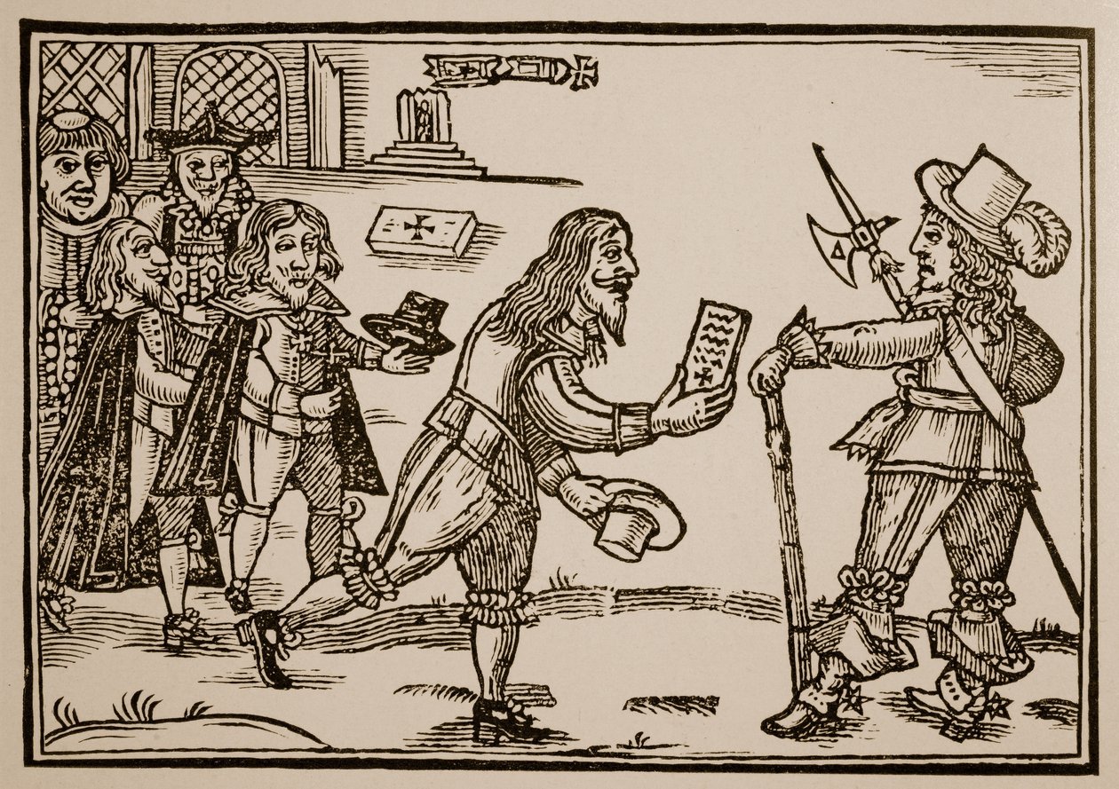 The Humble Petition of Jock of Braid Skottland, 1648 av Scottish School