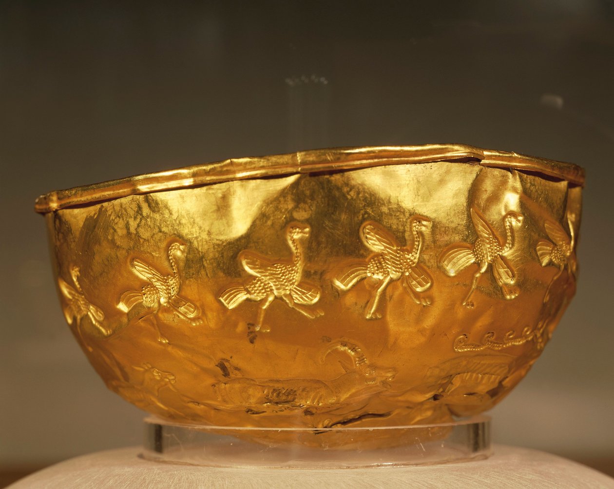 Guldbägare, skytisk (700-talet f.Kr.) av Scythian