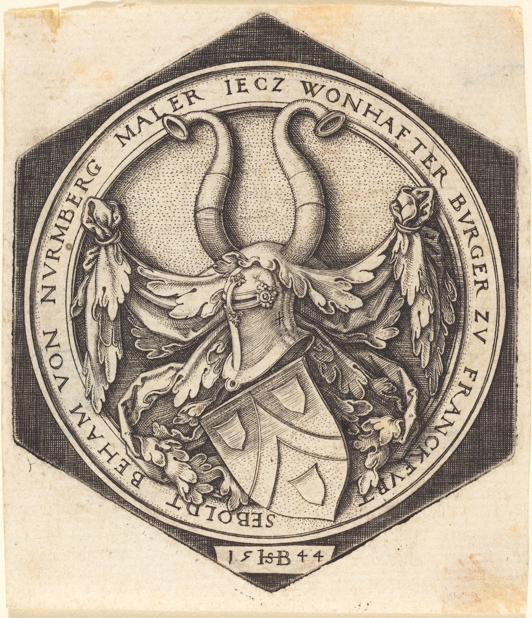 Vapensköld av H.S. Beham av Sebald Beham