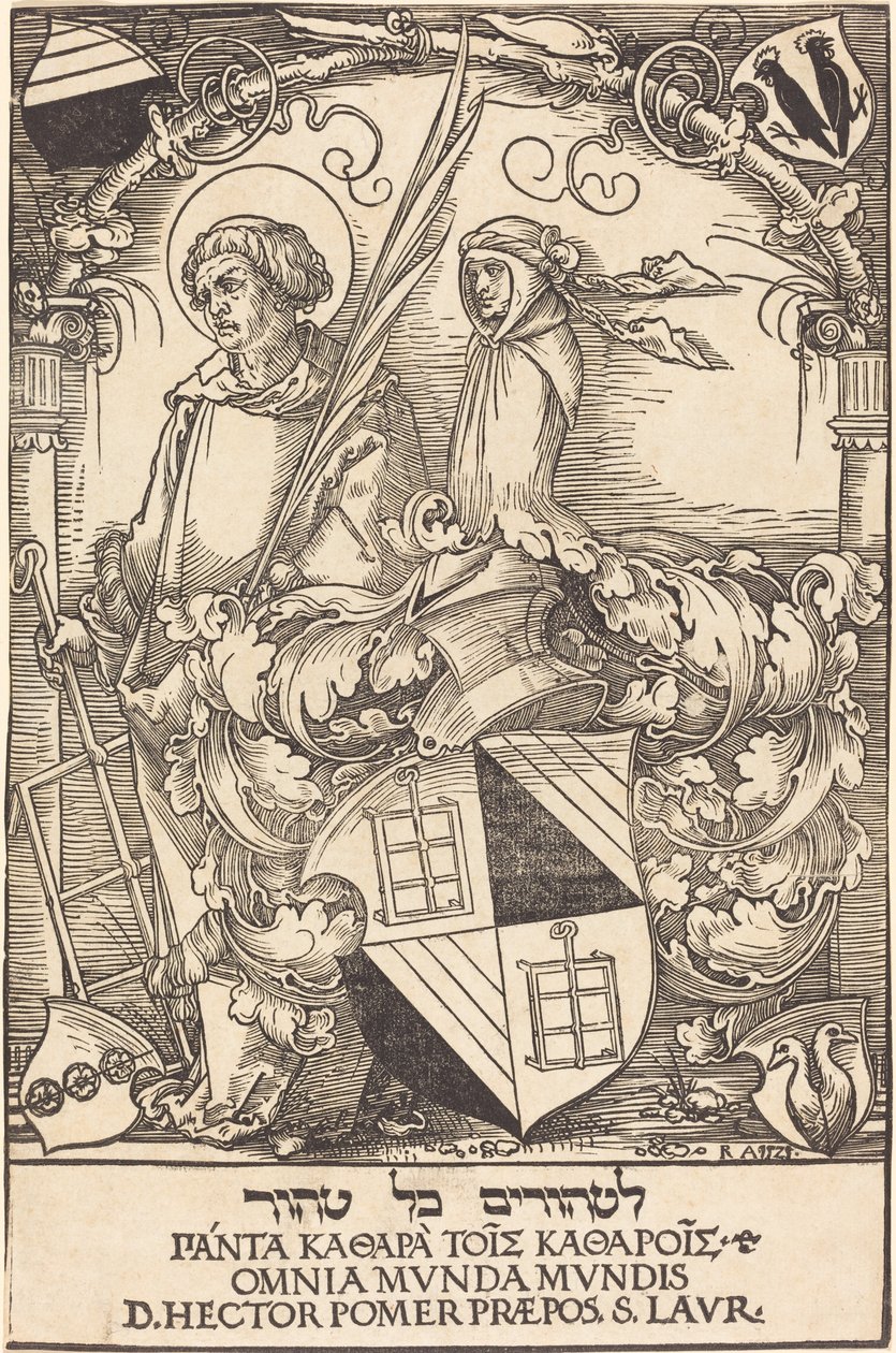 Hector Pomers vapensköld av Sebald Beham