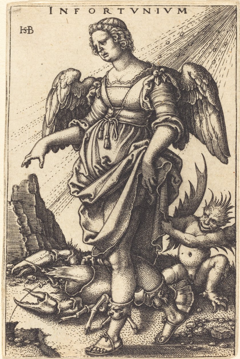 Olycka av Sebald Beham