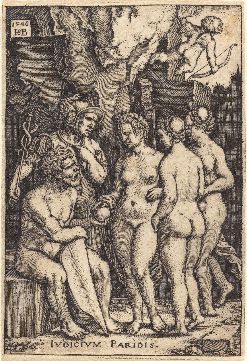Parisdomen av Sebald Beham