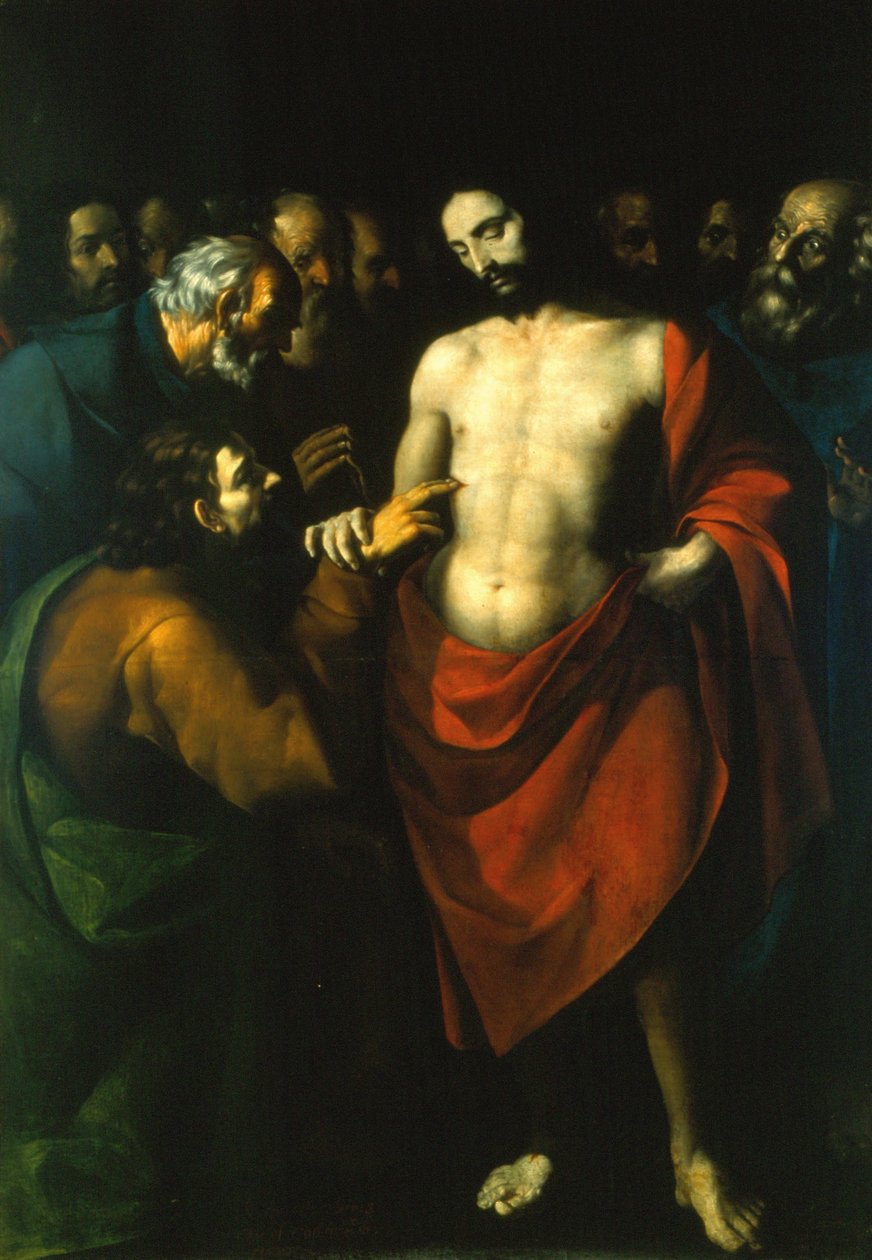 Doubting Thomas av Sebastian Lopez de Arteaga