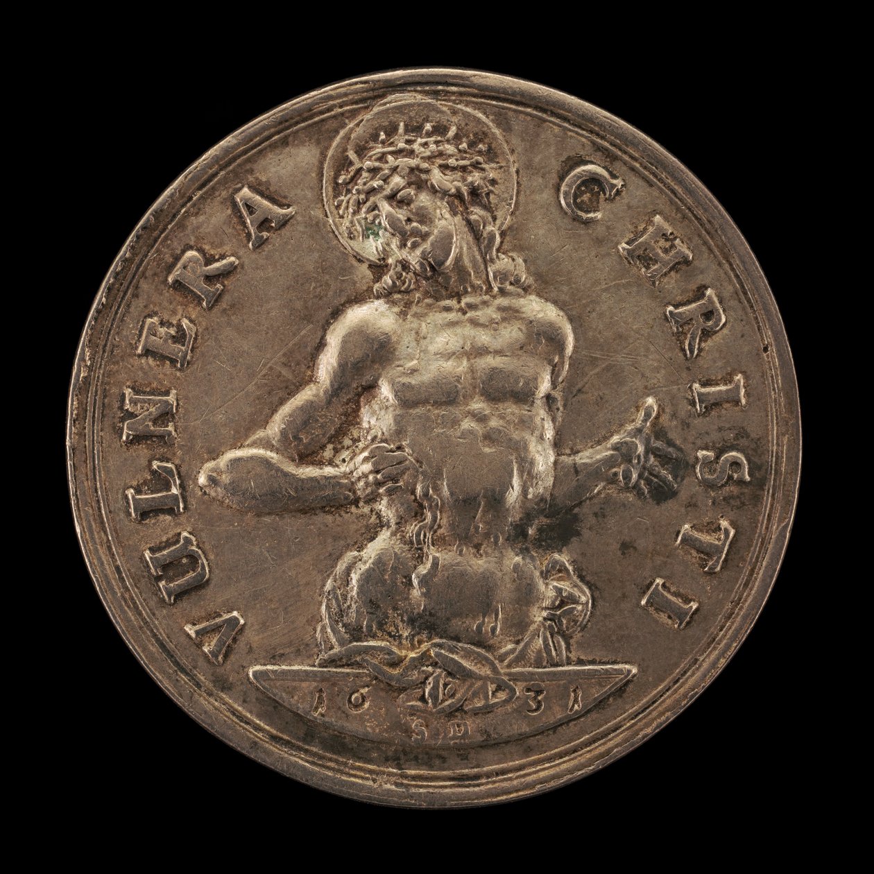 The Man of Sorrows [framsidan], 1631. av Sebastian Dadler