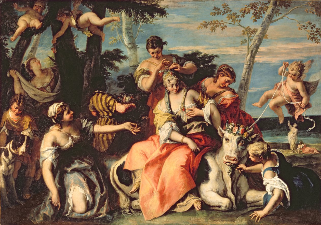 Europas våldtäkt av Sebastiano Ricci