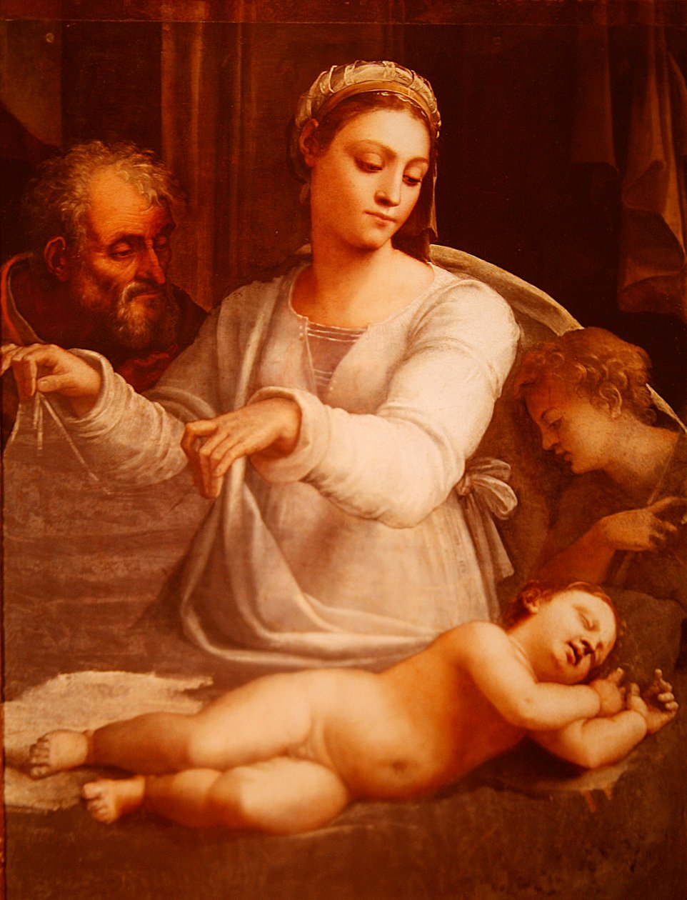 Madonna av slöjan, ca 1533-35 av Sebastiano del Piombo