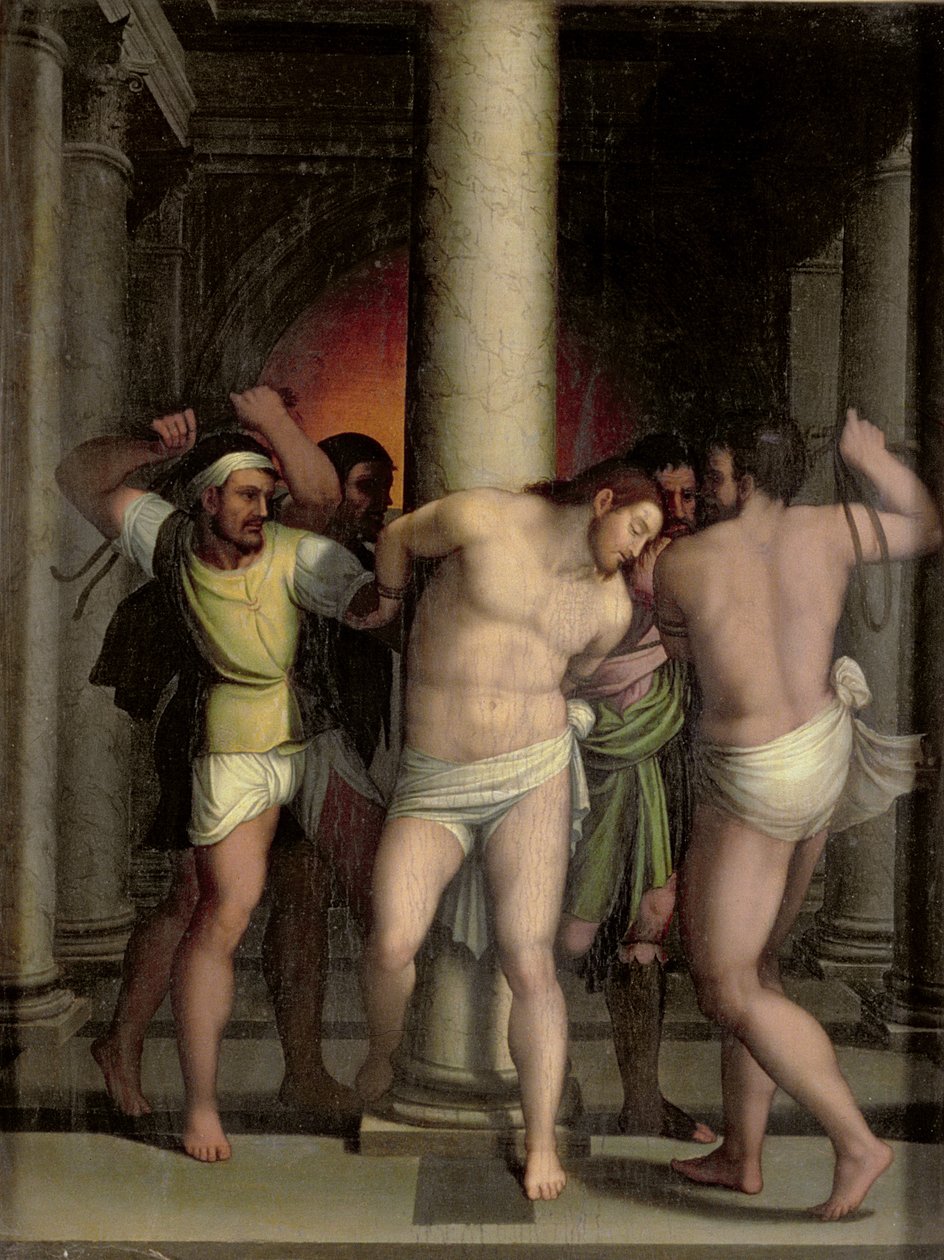 Gissling av Kristus vid pelaren av Sebastiano del Piombo