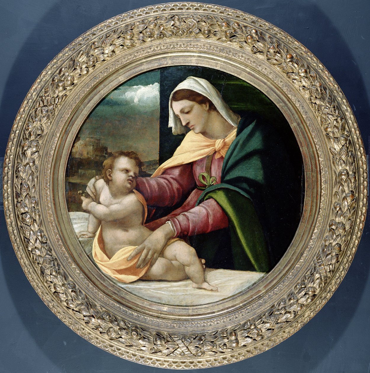 Madonnan och barnet, ca 1513 av Sebastiano del Piombo