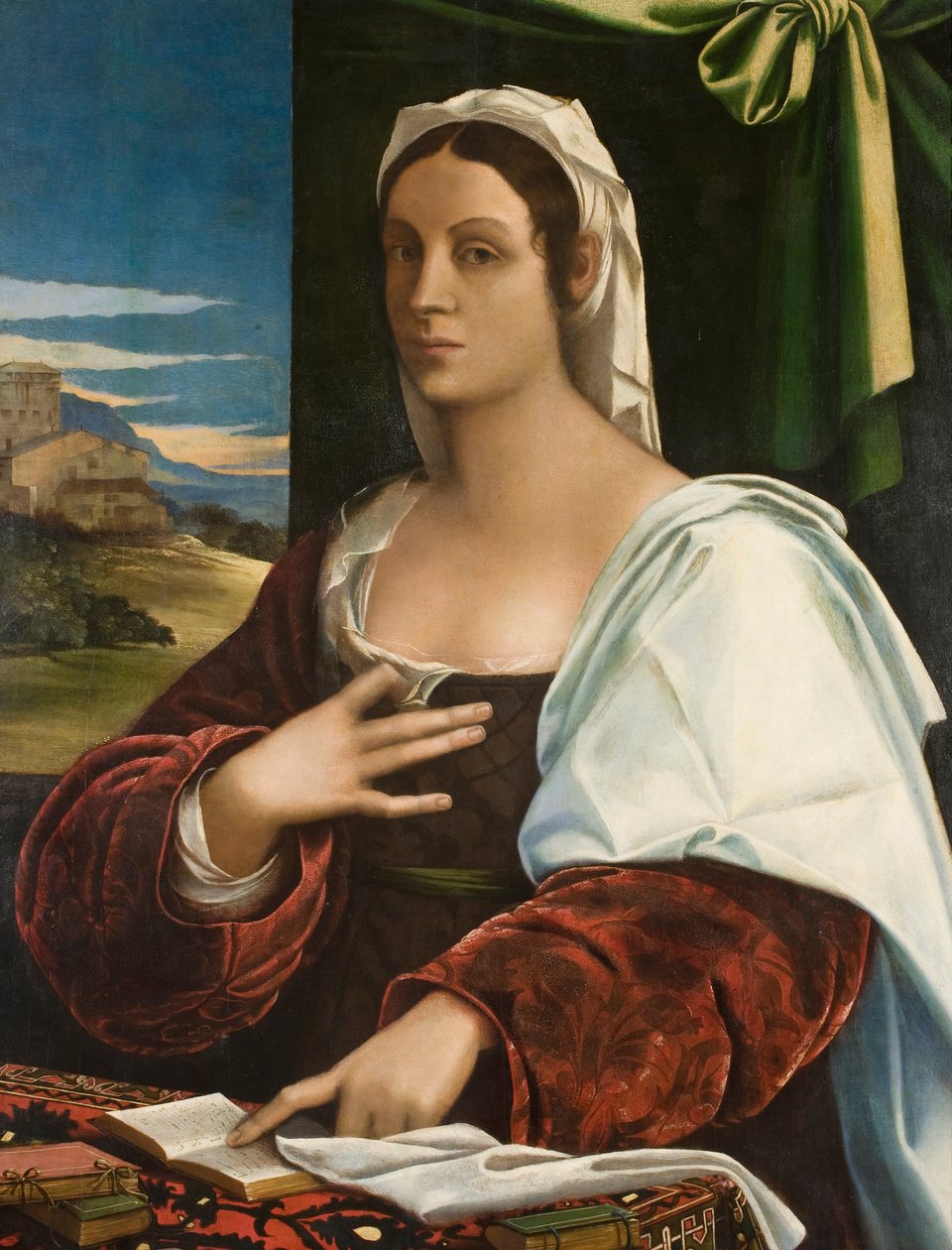 Vittoria Colonna  av Sebastiano del Piombo
