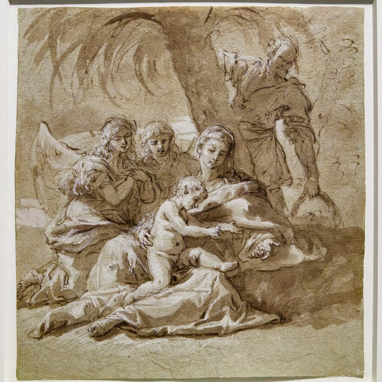 Vila under flygningen till Egypten av Sebastiano Ricci