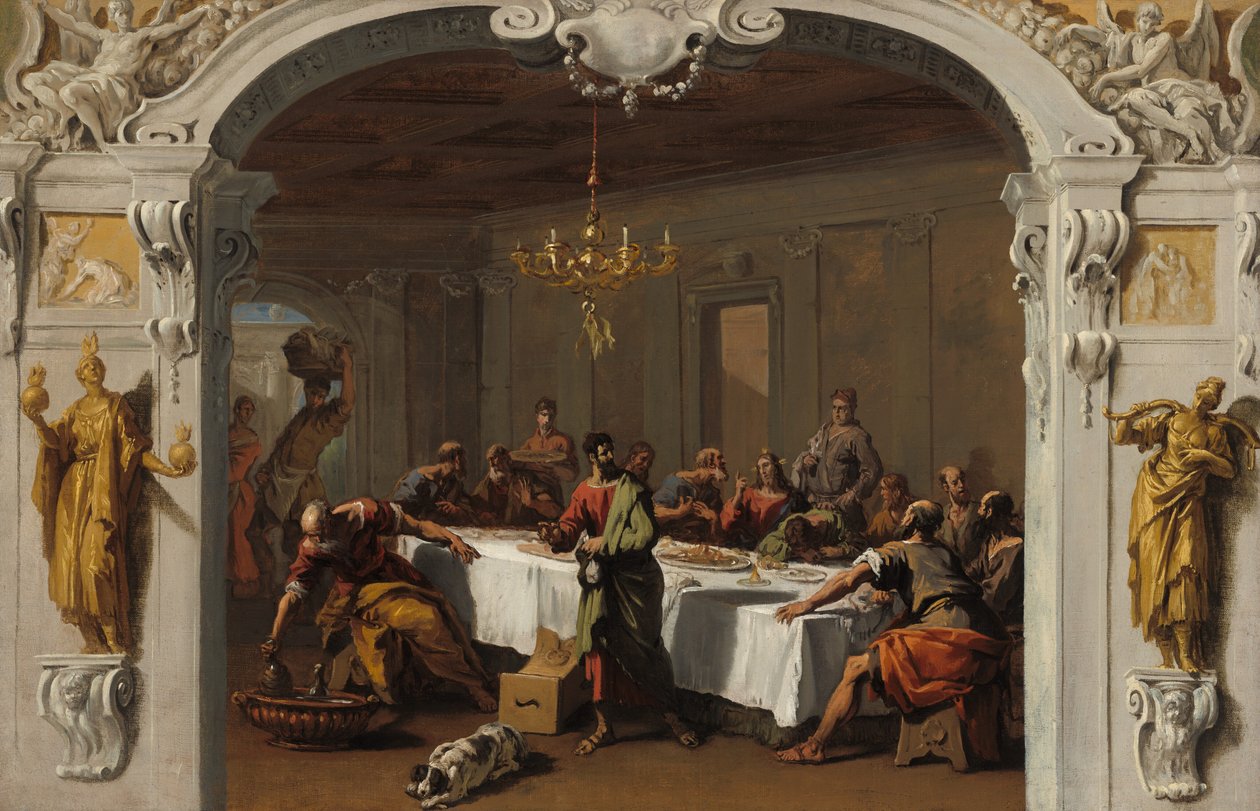 Sista måltiden av Sebastiano Ricci
