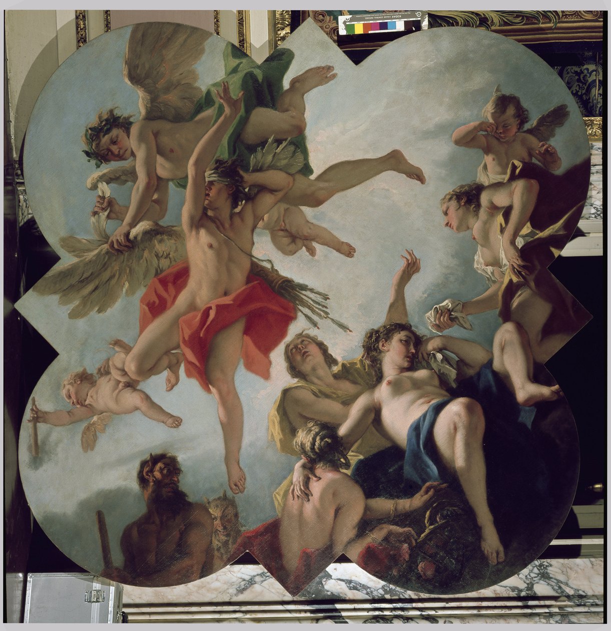 Kärlekens straff (olja på duk av Sebastiano Ricci