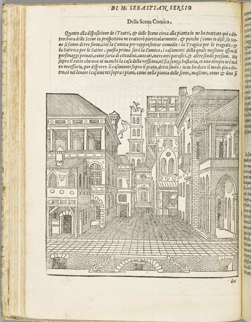 Den andra boken om perspektiv, 1566. av Sebastiano Serlio