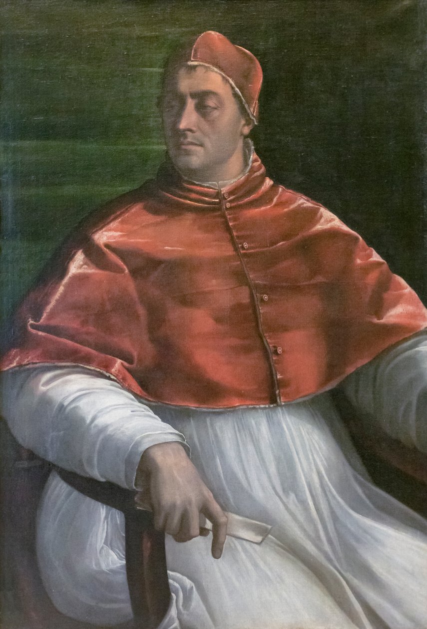 Porträtt av Clement VII, före 1527, Sebastiano del Piombo (olja på duk) av Sebastiano del (c.1485 1547) Piombo