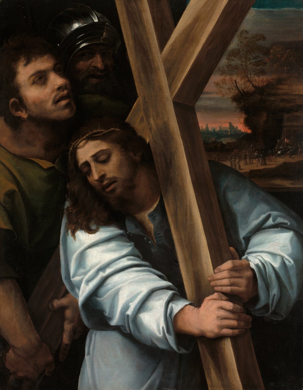 Kristus bär korset av Sebastiano del Piombo