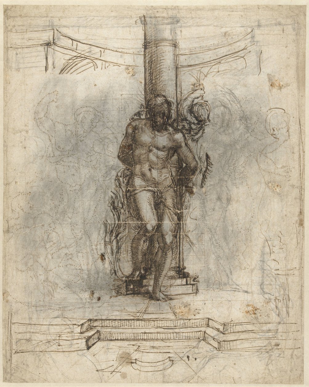 Kristi gissling av Sebastiano del Piombo