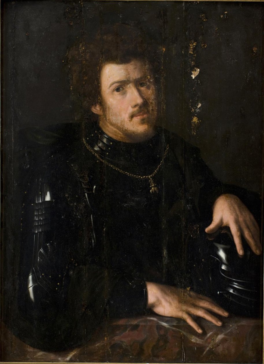 Porträtt av Karl den djärve av Sebastiano del Piombo