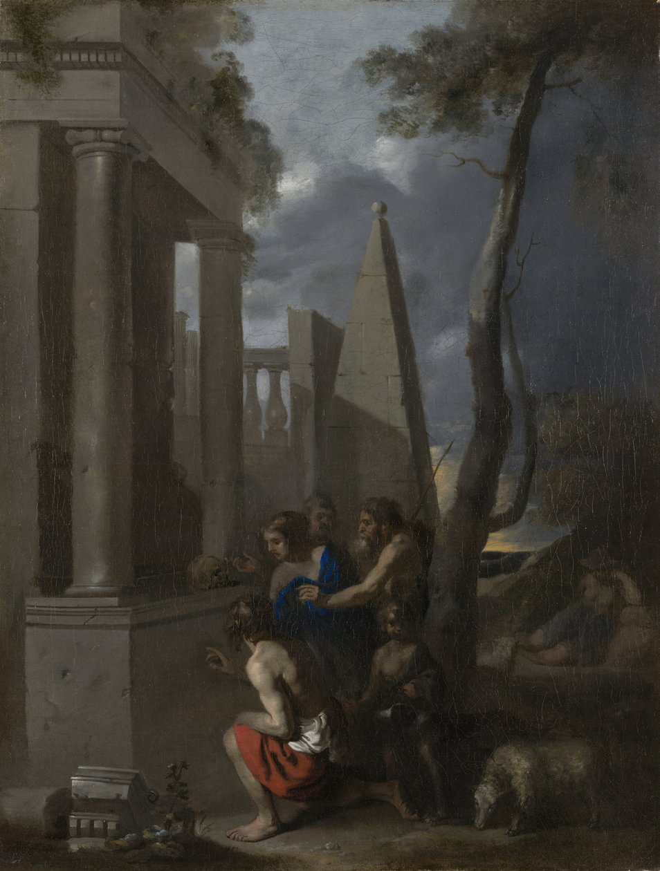 Och i Arcadia I, c.1637-38 av Sébastien Bourdon