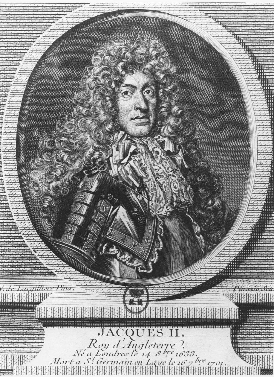 Jakob II av England av Sebastien Pinssio