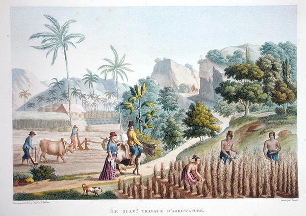 Gårdsarbetare, Guam, Filippinerna, från 