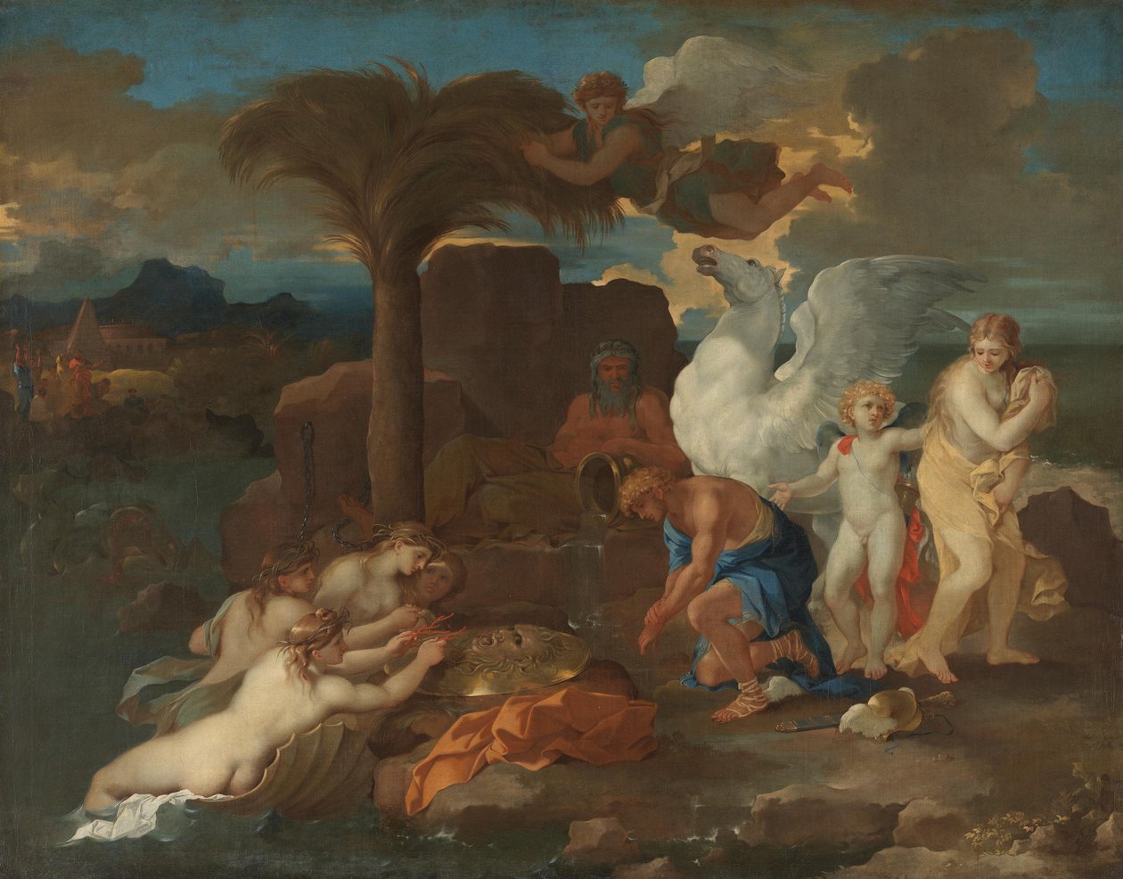 Andromedas befrielse av Sébastien Bourdon