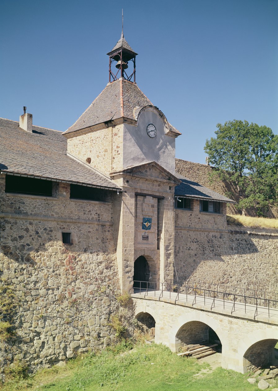 Ingången till citadellet, byggt 1681 av Sebastien Le Prestre de Vauban