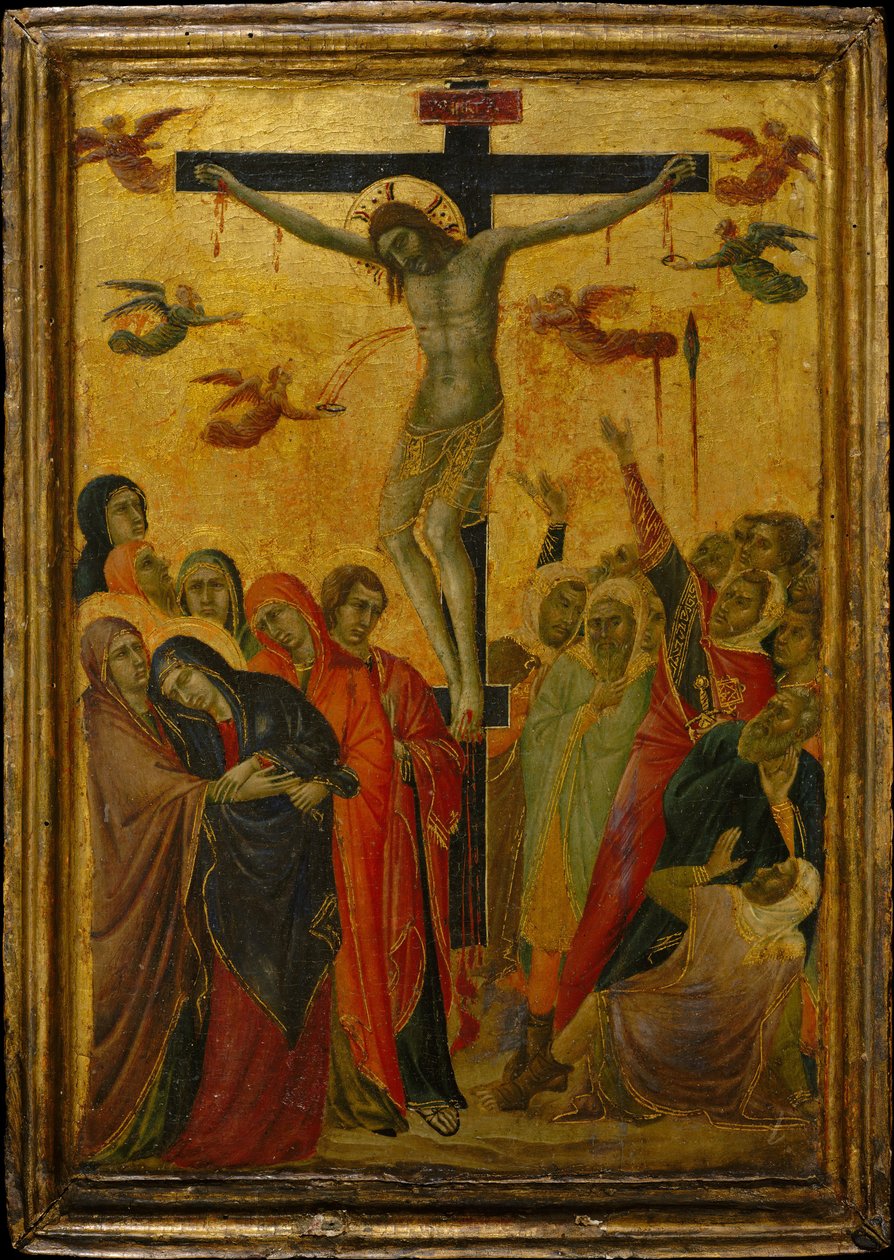 Korsfästelsen, ca. 1315. av Segna di Buonaventura