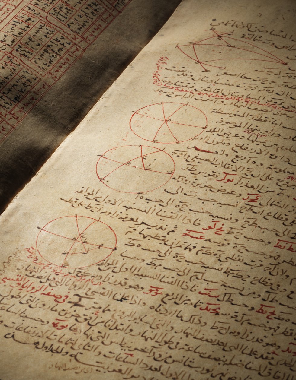 Ett kompendium av avhandlingar om astronomi och matematik av Nasir Al-Din Muhammad bin Al-Hasan Al-Tusi av Seljuq Dynasty