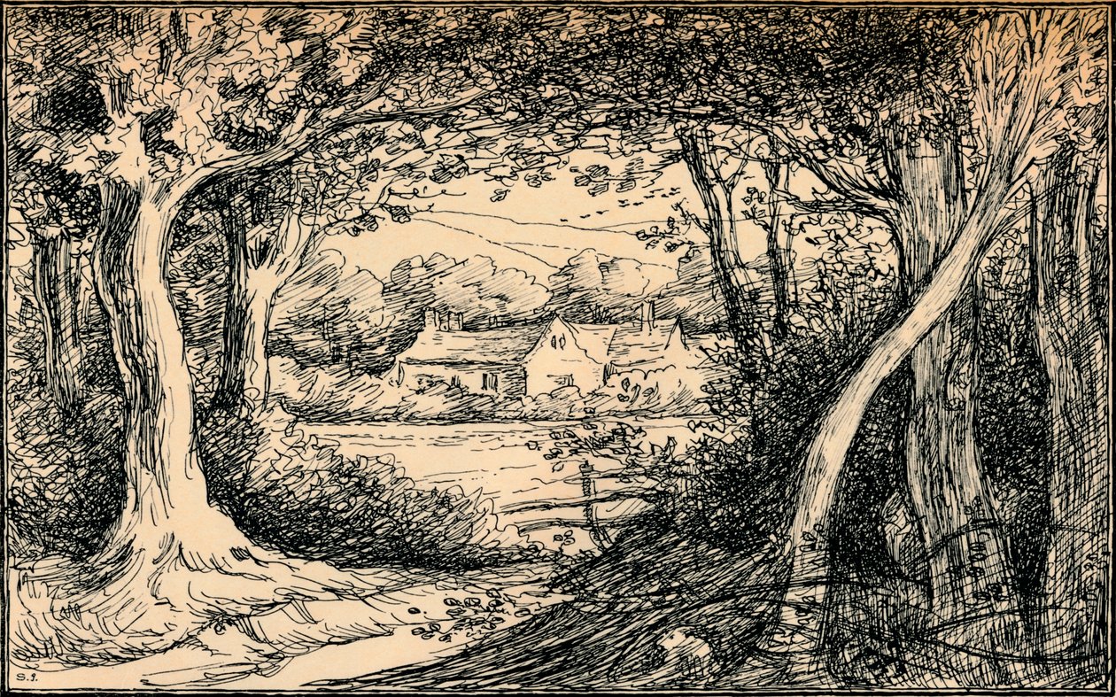 The End of the Glade, Epping Forest, c1900 av Selwyn Image
