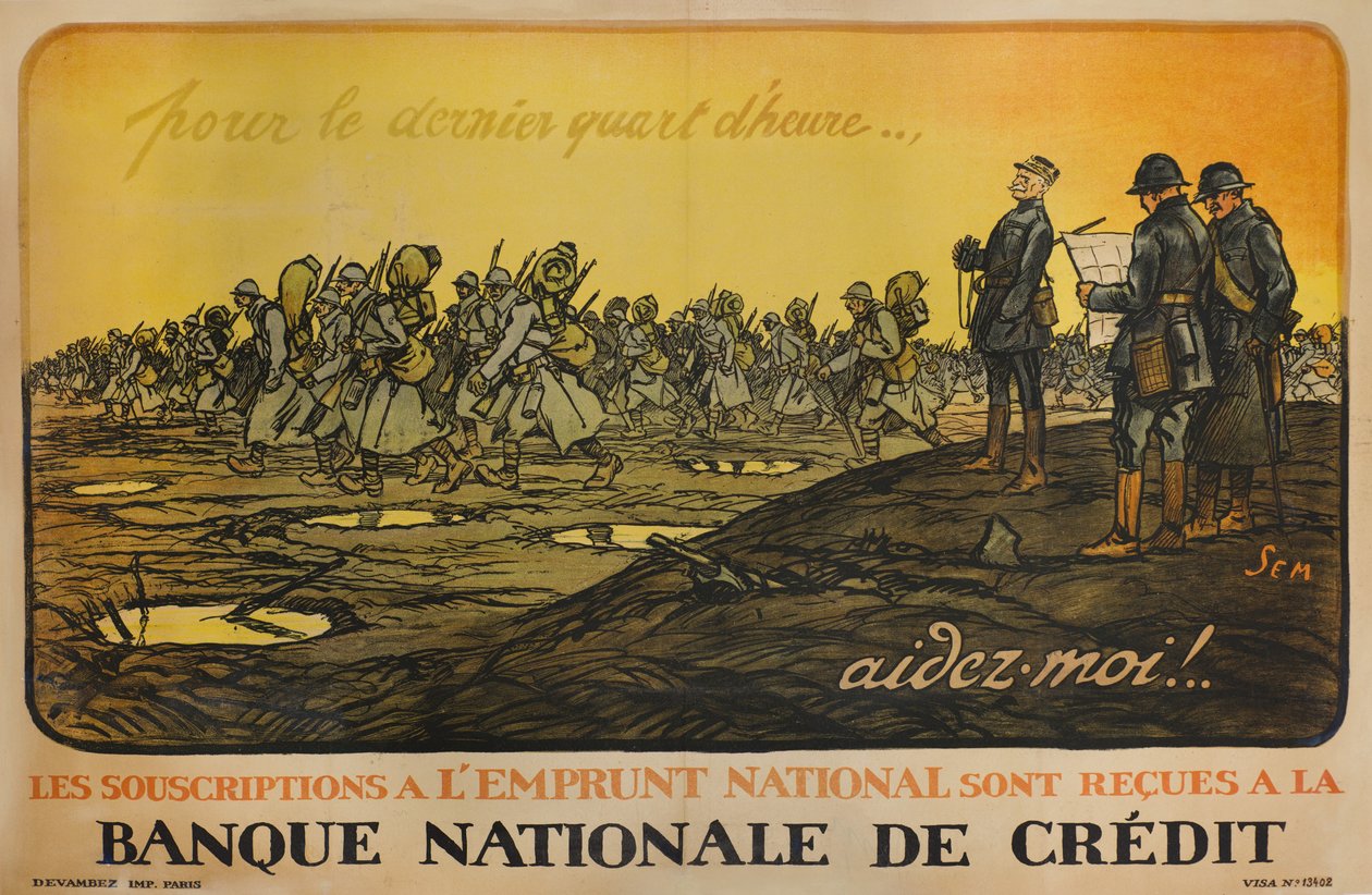 Under den sista kvarten, hjälp mig!, 1918 av Sem